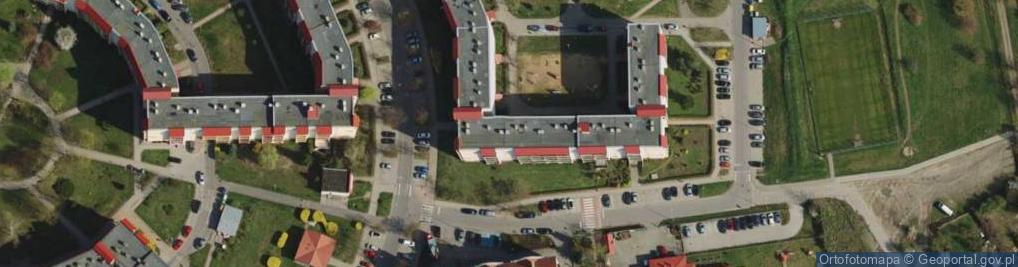 Zdjęcie satelitarne Towarzystwo Gimnastyczne Sokół w Czerwonaku Gniazdo Koziegłowy