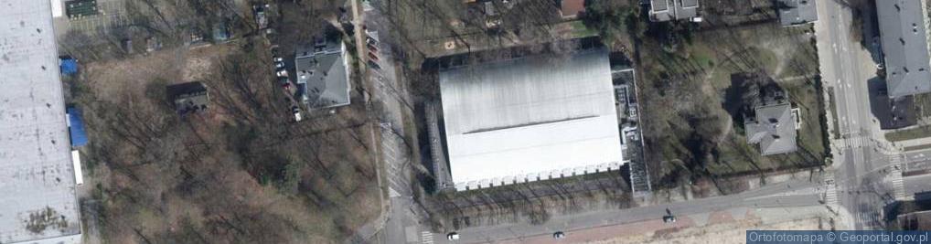 Zdjęcie satelitarne Towarzystwo Krzewienia Kultury Fizycznej-Ognisko Hala Sportowa