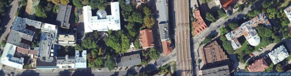 Zdjęcie satelitarne Towarzystwo Lekarskie Krkowskie Oddział Polskiego Towarzystwa Lekarskiego