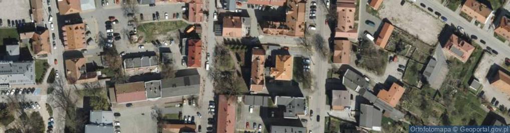 Zdjęcie satelitarne Towarzystwo Miłośników Ziemi Kwidzyńskiej