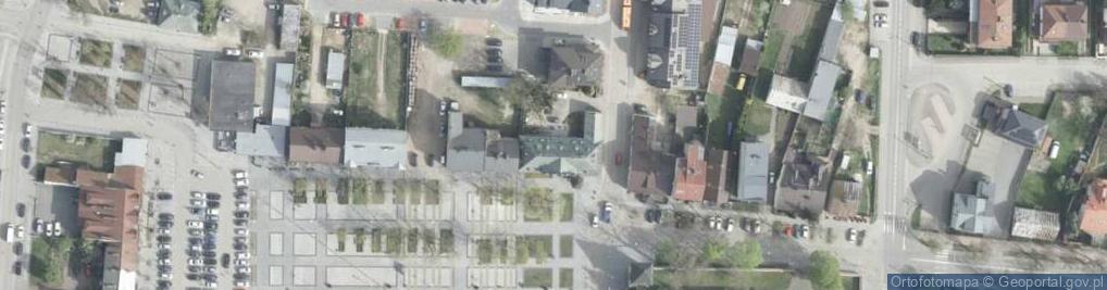 Zdjęcie satelitarne Towarzystwo Miłośników Ziemi Węgrowskiej