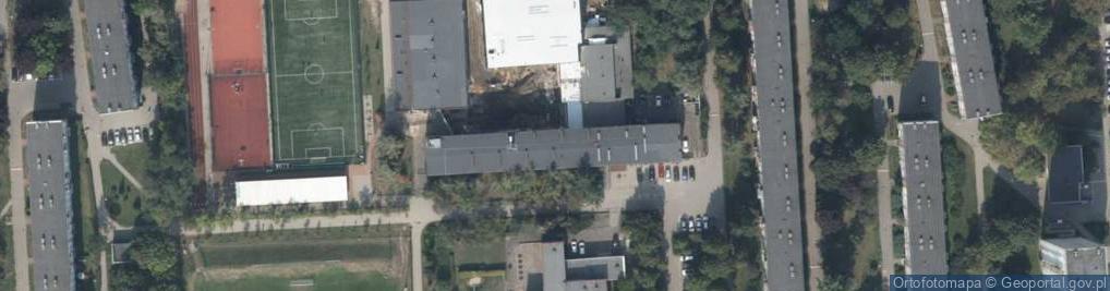 Zdjęcie satelitarne Towarzystwo Oświatowo Sportowe przy Technikum Przemysłu Spożywczego w Poznaniu Winogrady