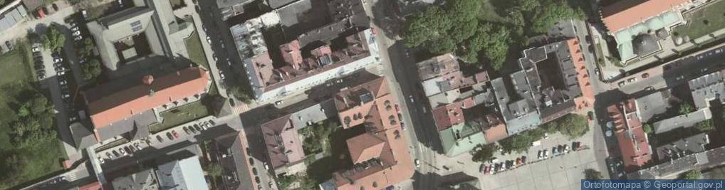 Zdjęcie satelitarne Towarzystwo Polsko Niemieckie w Krakowie