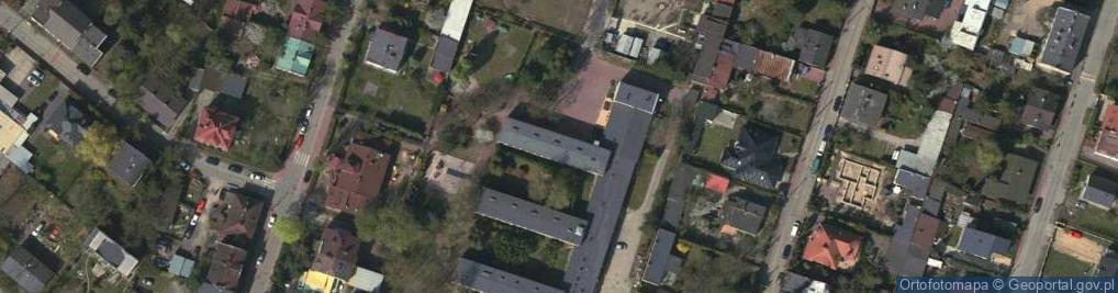 Zdjęcie satelitarne Towarzystwo Pomocy Dzieciom Upośledzonym Umysłowo ze Specjalnego Ośrodka Szkolno Wychowawczego w Pruszkowie