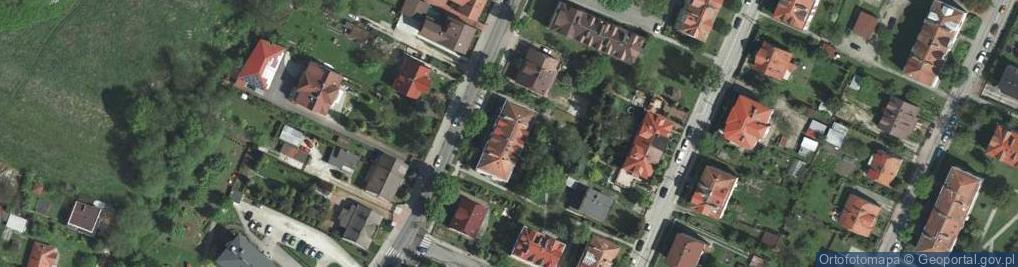 Zdjęcie satelitarne Towarzystwo Przyjaciół Skawiny