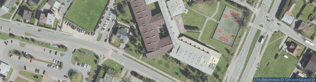 Zdjęcie satelitarne Towarzystwo Przyjaciół Szkoły Podstawowej nr 20 w Nowym Sączu