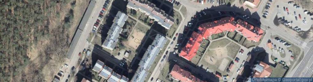 Zdjęcie satelitarne Towarzystwo Przyjaźni Polsko Wenezuelskiej