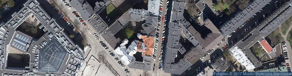 Zdjęcie satelitarne Towarzystwo Urbanistów Polskich
