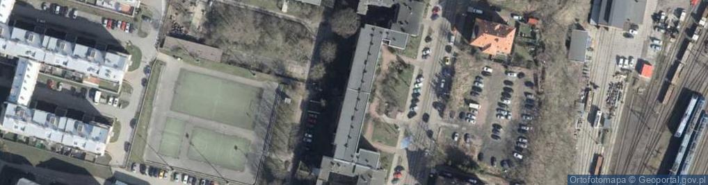 Zdjęcie satelitarne Towarzystwo Wiedzy Powszechnej Oddział Regionalny w Szczecinie