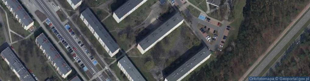 Zdjęcie satelitarne Trade Center System