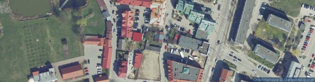 Zdjęcie satelitarne Trafika Hurt-Detal Anna Chilimoniuk