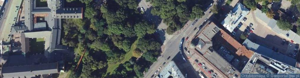 Zdjęcie satelitarne Trafika