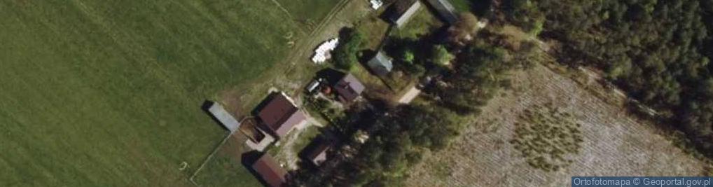 Zdjęcie satelitarne Trak-Kos Jezierska-Kuświk Barbara