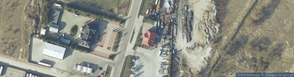 Zdjęcie satelitarne Trans Beton