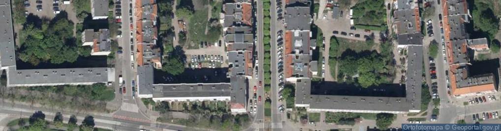 Zdjęcie satelitarne "Trans Produkt" Krowicki Wojciech