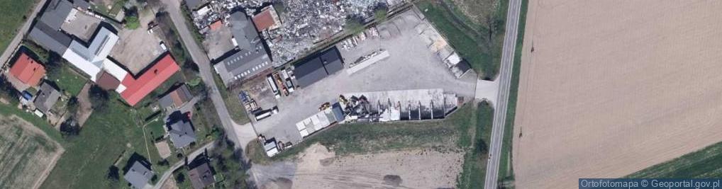 Zdjęcie satelitarne "TRANS-ZEFEL" P.P.H.U. dostawca węgla Kisiała Józef