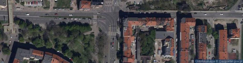 Zdjęcie satelitarne Transkol, Liszewski, Legnica.
