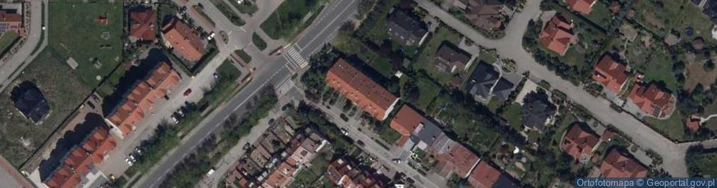 Zdjęcie satelitarne Transport Ciężar., Legnica