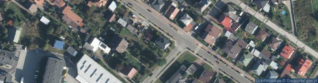 Zdjęcie satelitarne Transport Ciężarowy- Roboty Ziemne- Cios Mariusz