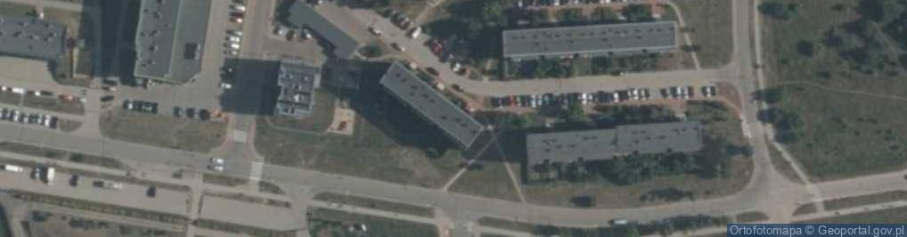 Zdjęcie satelitarne Transport Ciężarowy w Piszu