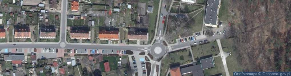 Zdjęcie satelitarne Transport Drogowy Cezar