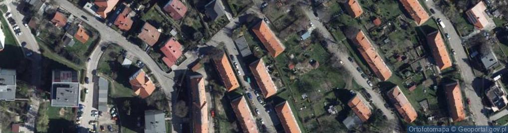Zdjęcie satelitarne Transport Drogowy Piotr Gajor