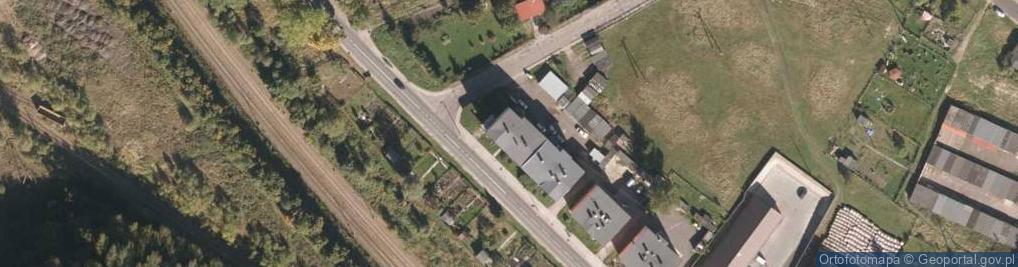 Zdjęcie satelitarne Transport Drogowy - Taksówka Osob.nr Boczny"628" Młodziankowski Robert