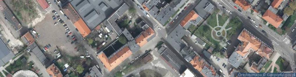 Zdjęcie satelitarne Transport Drogowy Taksówka Osobowa Mirosław Iwaniec