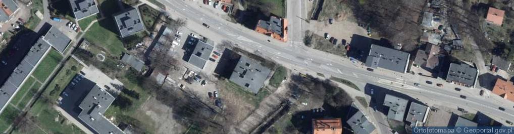 Zdjęcie satelitarne Transport Drogowy-Taksówka Osobowa nr Boczny "1080" Igliński Jarosław