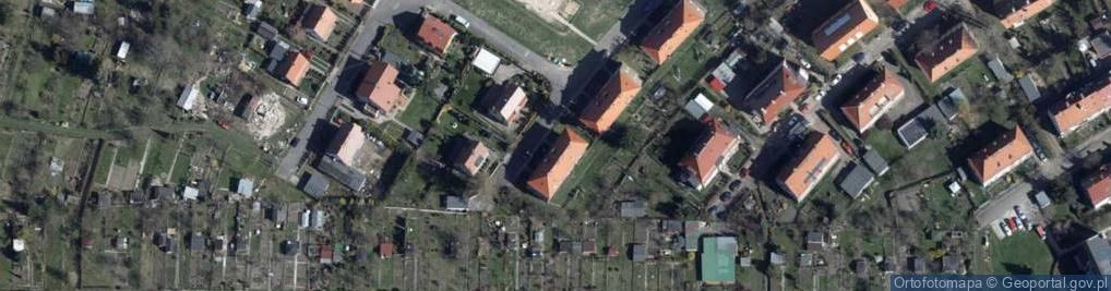 Zdjęcie satelitarne Transport Drogowy Usługi Transportowe Podpora Lech