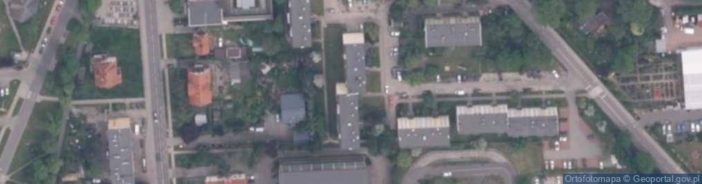 Zdjęcie satelitarne Transport Handel Usługi