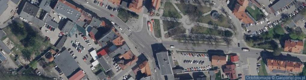 Zdjęcie satelitarne Transport Krajowy i Zagraniczny Atego Trans Zieliński Jacek
