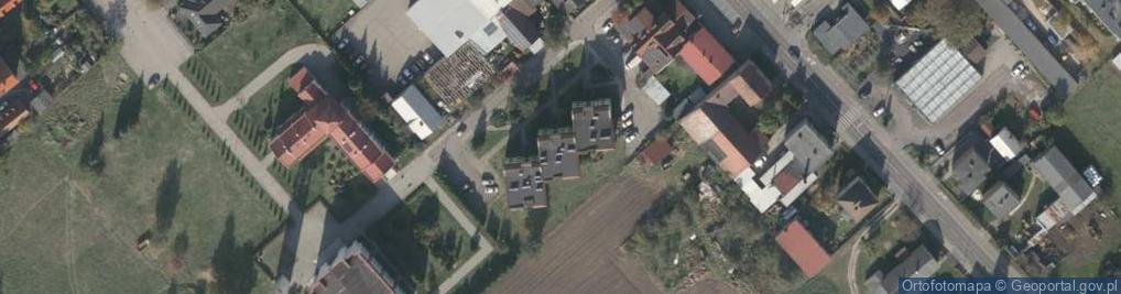 Zdjęcie satelitarne Transport Leśny