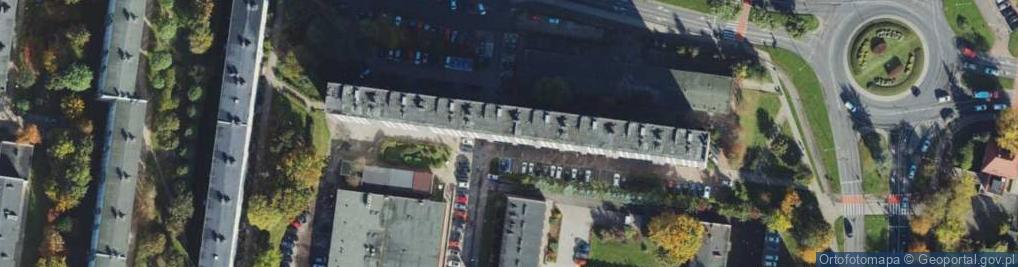 Zdjęcie satelitarne Transport Logistyka Spedycja Wioletta Staniaszek Bartosz Dziduch