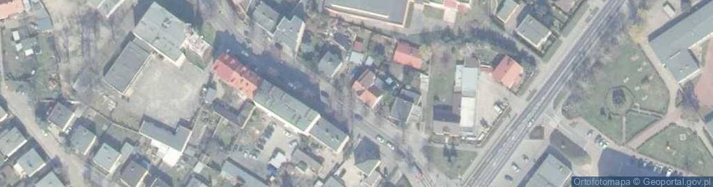 Zdjęcie satelitarne Transport Osobowy Handel Obwoźny Art Przem Exp Imp
