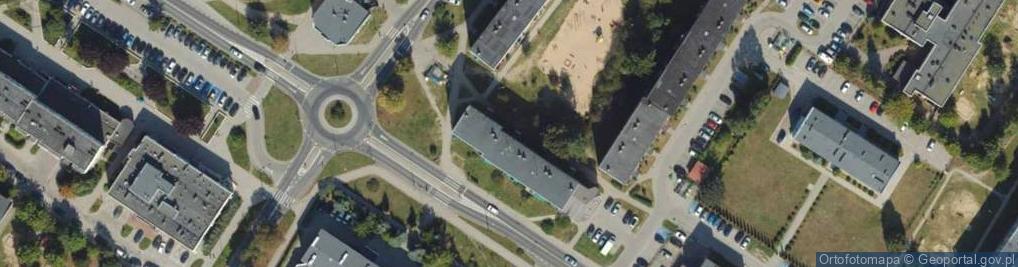 Zdjęcie satelitarne Transport Osobowy T A X i nr Boczny 40