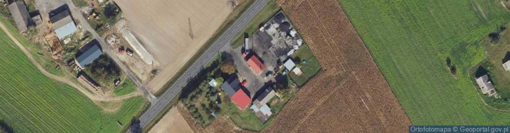 Zdjęcie satelitarne Transport Samochodowy i Sprzedaż Węgla Adam Łupkowski Wabcz 6, 86-212 Stolno