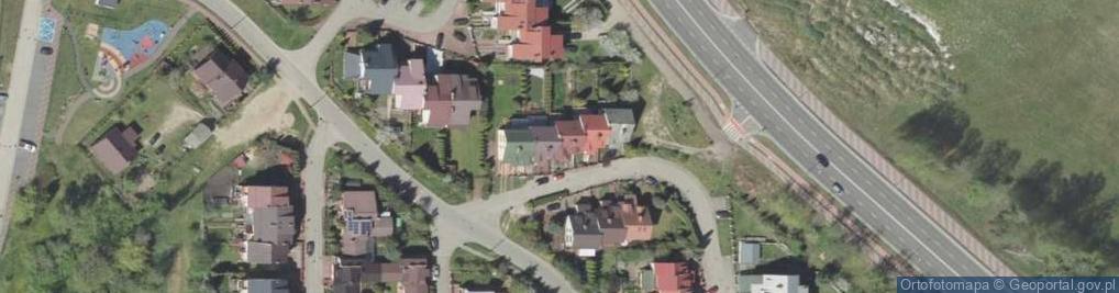 Zdjęcie satelitarne Transport Samochodowy Przewóz Towarów