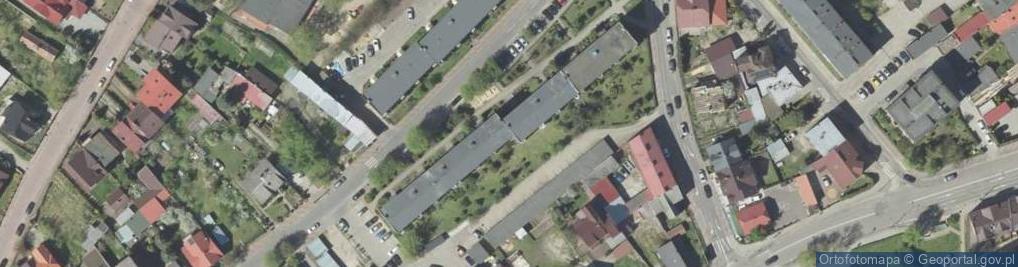 Zdjęcie satelitarne Transport Samochodowy Przewóz Towarów