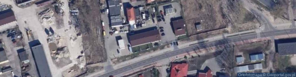 Zdjęcie satelitarne Transport Spedycja Handel