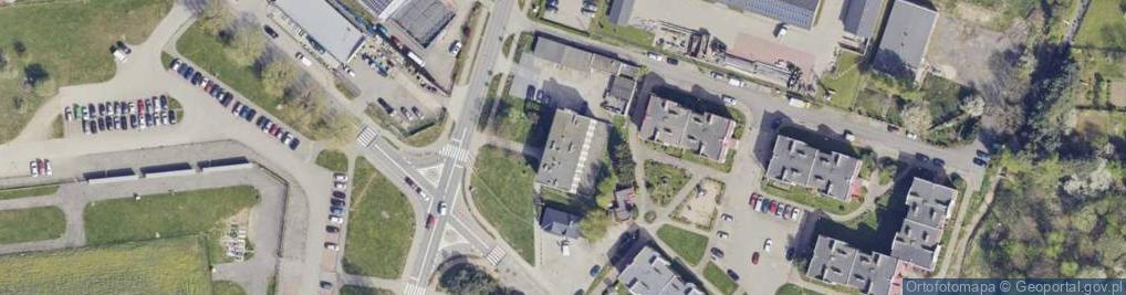 Zdjęcie satelitarne Transport Towarowy nr 83 Gozdek Zbigniew