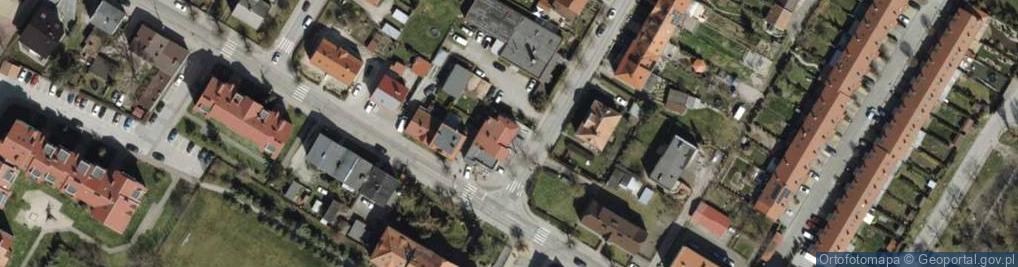 Zdjęcie satelitarne Transport Zarobkowy Sklep Hania Handel Obwoźny