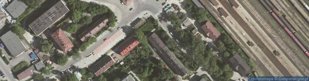 Zdjęcie satelitarne Trebus Zarządzanie i Administrowanie Nieruchomościami Janina Trebus