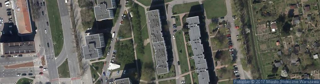 Zdjęcie satelitarne Trewir Zarządzanie i Administrowanie Nieruchomościami