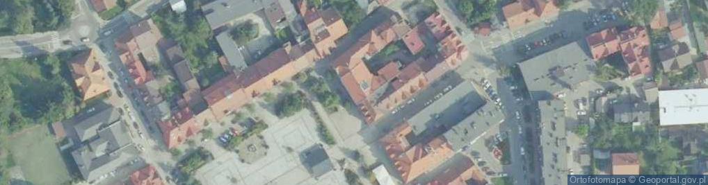 Zdjęcie satelitarne Triso Projekt Paweł Bicz Jarosław Solarz