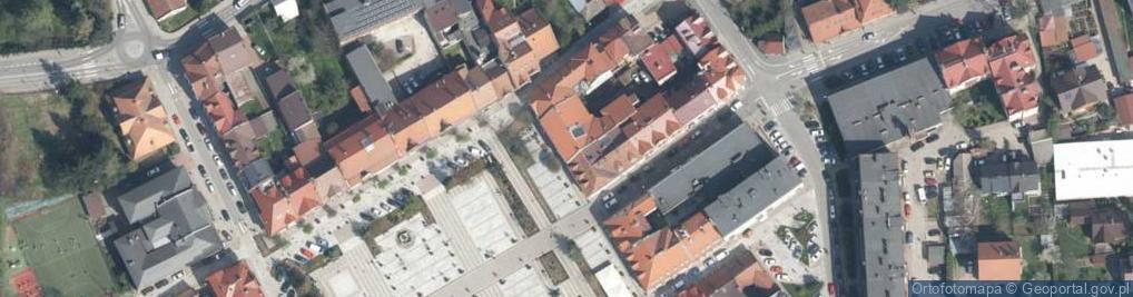 Zdjęcie satelitarne Triso Projekt Paweł Bicz Jarosław Solarz