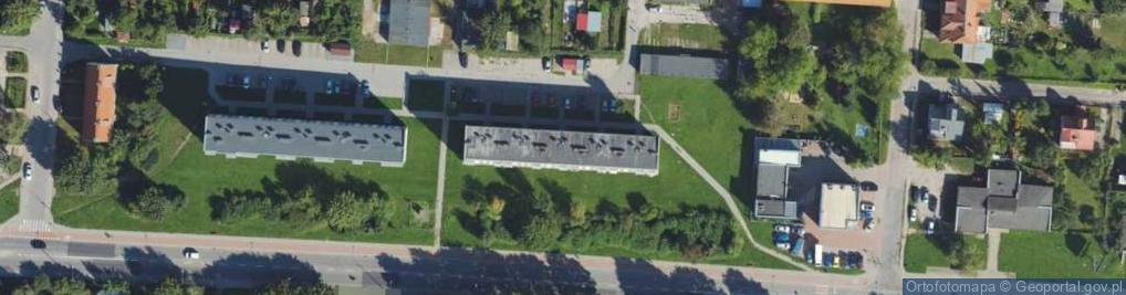 Zdjęcie satelitarne Truso-Trans