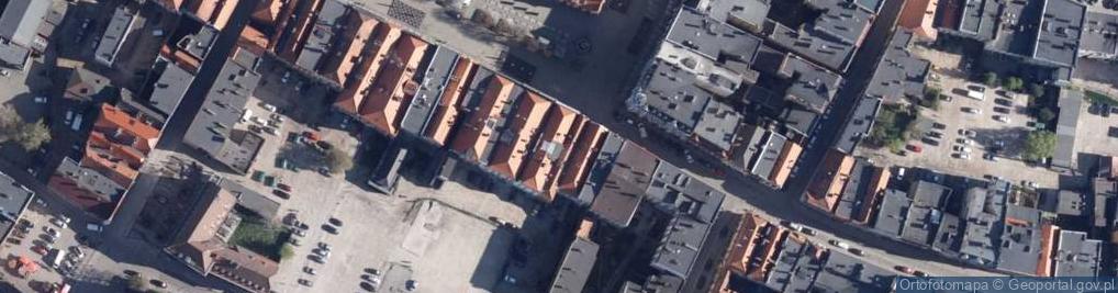Zdjęcie satelitarne "Trykotaże"