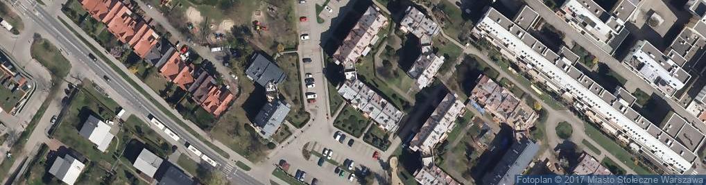 Zdjęcie satelitarne Trzaskuś Ogrody