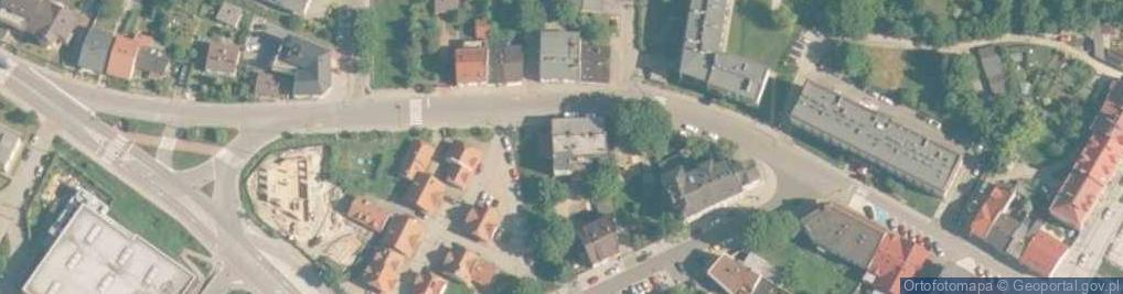Zdjęcie satelitarne Trzebińskie Centrum Administracyjne